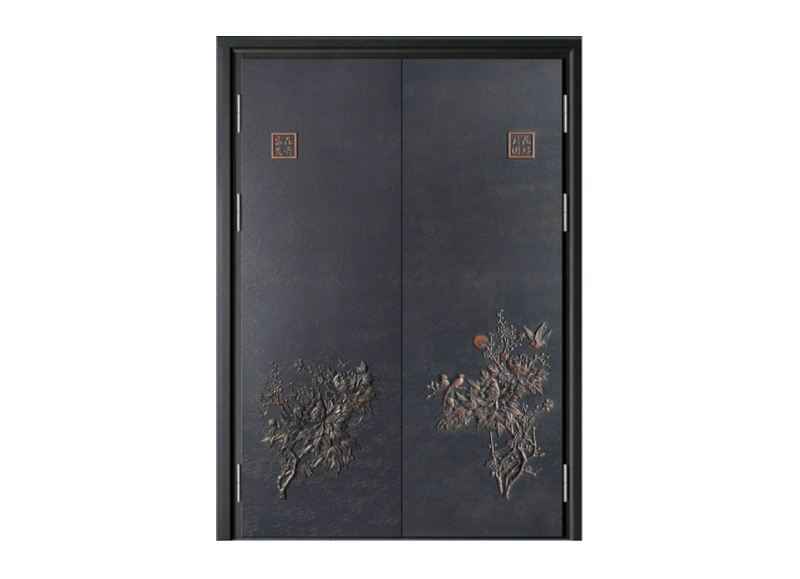 精雕门-中式风格